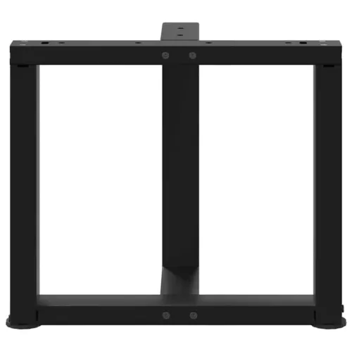 Noge za klub stolić T-oblika 2 kom Crne 50x25x(42-43) cm Čelik - Crna 50 x 25 x (42-43) cm Cijena