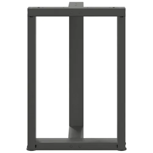 Noge za blagovaonski stol T-oblika 2 kom antracit 60x35x(72-73) cm čelik - Antracit 60 x 35 x (72-73) cm Cijena