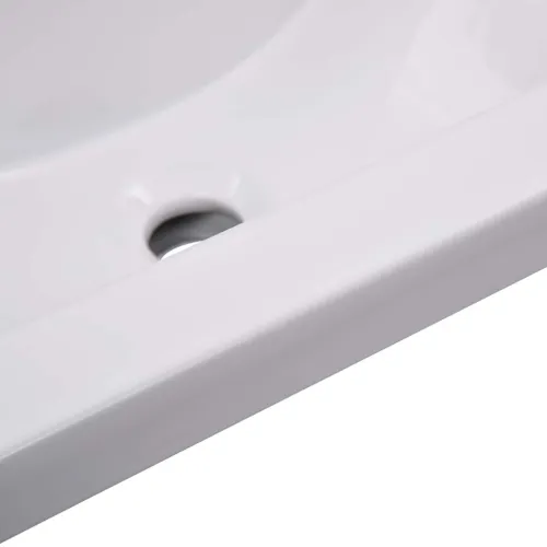 Ugradbeni Lavabo - Umivaonik 61 x 39,5 x 18,5 cm keramički bijeli - 61 x 39.5 x 18.5 cm Cijena