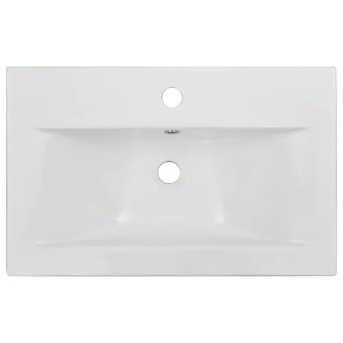 Ugradbeni Lavabo - Umivaonik 61 x 39,5 x 18,5 cm keramički bijeli - 61 x 39.5 x 18.5 cm Cijena