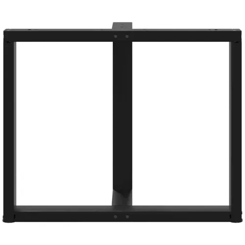 Noge za blagovaonski stol T-oblika 2 kom Crne 100x35x(72-73) cm Čelik - Crna 100 x 35 x (72-73) cm Cijena