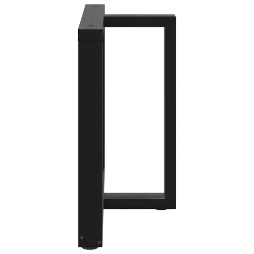 Noge za blagovaonski stol T-oblika 2 kom Crne 100x35x(72-73) cm Čelik - Crna 100 x 35 x (72-73) cm Cijena