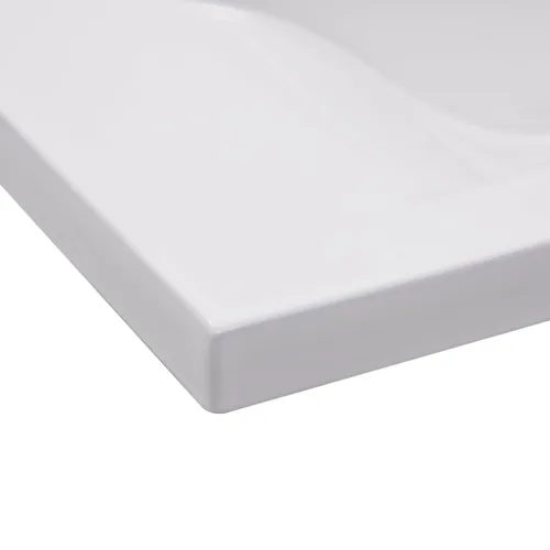 Ugradbeni Lavabo - Umivaonik 81 x 39,5 x 18,5 cm keramički bijeli - 81 x 39.5 x 18.5 cm Cijena