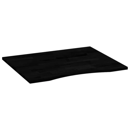 Ploča za radni stol tamnosmeđa 100x80x2,5 cm drveni pravokutni - Tamno smeđa 100 x 80 x 2.5 cm Cijena