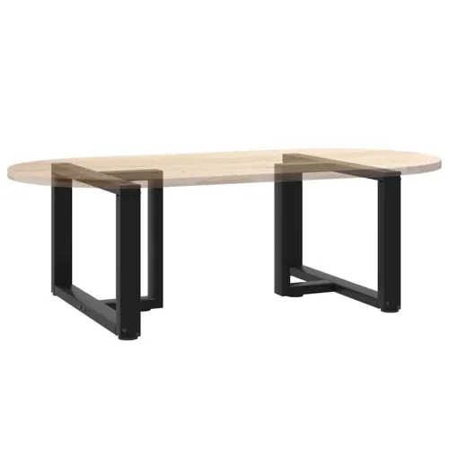 Noge za klub stolić T-oblika 2 kom Crne 70x25x(42-43) cm Čelik - Crna 70 x 25 x (42-43) cm Cijena