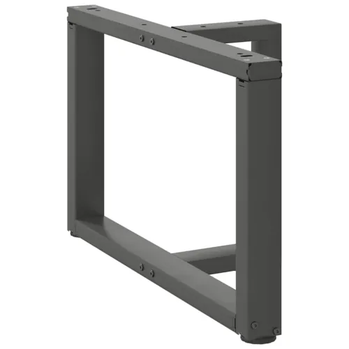 Noge za klub stolić T-oblika 2 kom antracit 70x25x(42-43) cm čelik - Antracit 70 x 25 x (42-43) cm Cijena