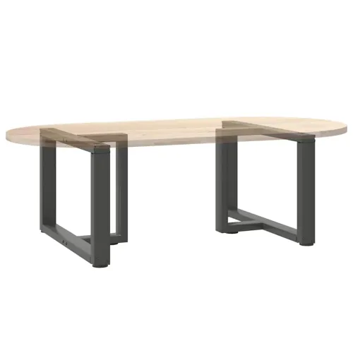 Noge za klub stolić T-oblika 2 kom antracit 70x25x(42-43) cm čelik - Antracit 70 x 25 x (42-43) cm Cijena