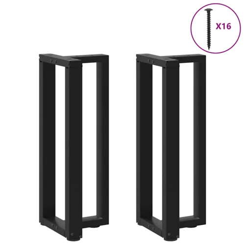Noge za konzolni stol T-oblika 2 kom Crne 38x25x(72-73) cm Čelik - Crna 38 x 25 x (72-73) cm Cijena