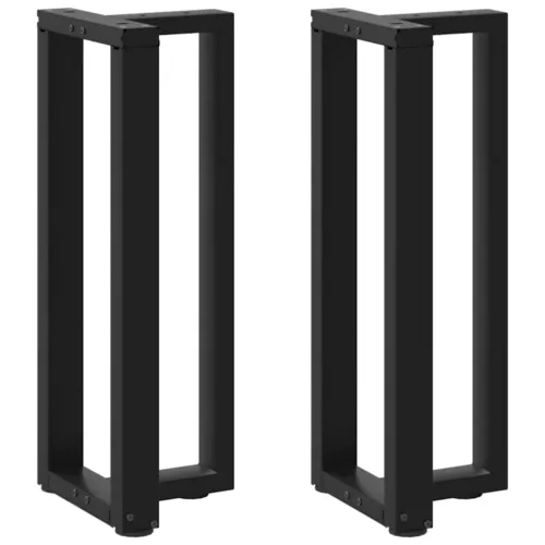 Noge za konzolni stol T-oblika 2 kom Crne 38x25x(72-73) cm Čelik - Crna 38 x 25 x (72-73) cm Cijena