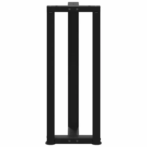 Noge za konzolni stol T-oblika 2 kom Crne 38x25x(72-73) cm Čelik - Crna 38 x 25 x (72-73) cm Cijena
