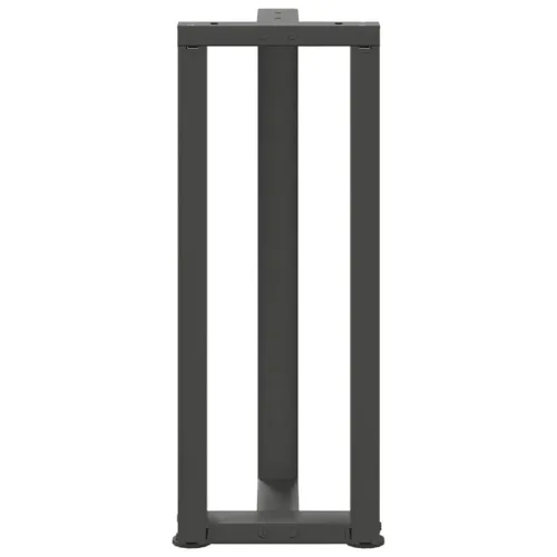 Noge za konzolni stol T-oblika 2 kom antracit 38x25x(72-73) cm čelik - Antracit 38 x 25 x (72-73) cm Cijena