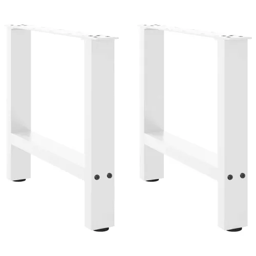 Noge za klub stolić bijele 2 kom 60 x (42-43) cm čelik - Bijela 60 x (42-43) cm Cijena