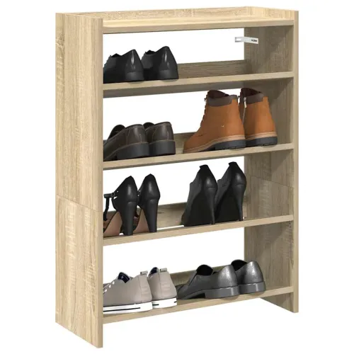 Stalak za cipele boja hrasta 60x25x81 cm konstruirano drvo - sonoma hrast 1 81 cm 60 cm Cijena