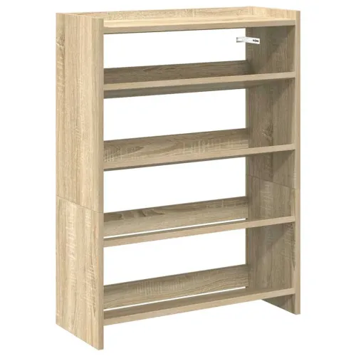 Stalak za cipele boja hrasta 60x25x81 cm konstruirano drvo - sonoma hrast 1 81 cm 60 cm Cijena
