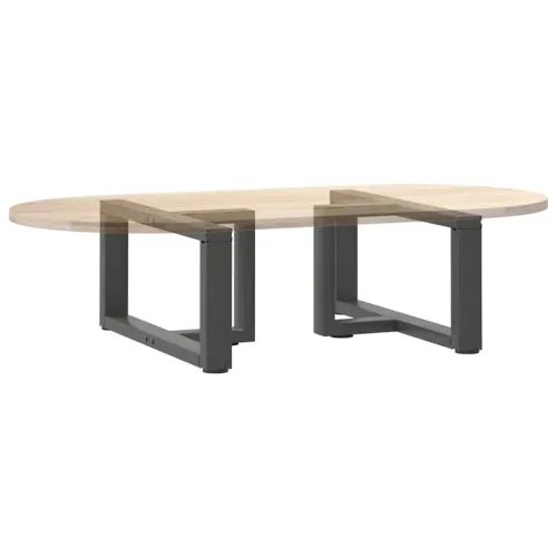 Noge za klub stolić T-oblika 2 kom antracit 70x25x(30-31) cm čelik - Antracit 70 x 25 x (30-31) cm Cijena
