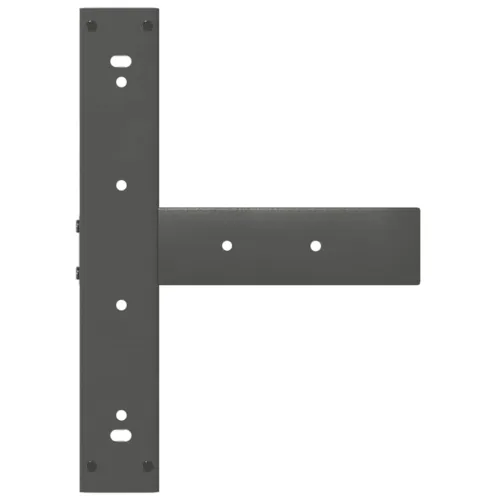Noge za klub stolić T-oblika 2 kom antracit 50x25x(42-43) cm čelik - Antracit 50 x 25 x (42-43) cm Cijena