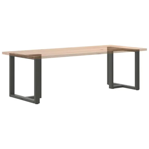 Noge za blagovaonski stol T-oblika 2 kom antracit 70x35x(72-73) cm čelik - Antracit 70 x 35 x (72-73) cm Cijena