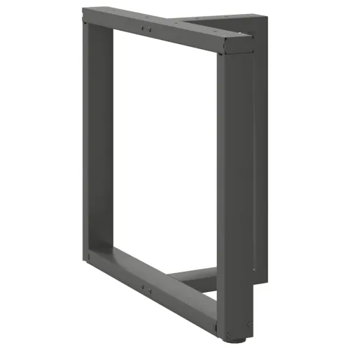 Noge za blagovaonski stol T-oblika 2 kom antracit 70x35x(72-73) cm čelik - Antracit 70 x 35 x (72-73) cm Cijena