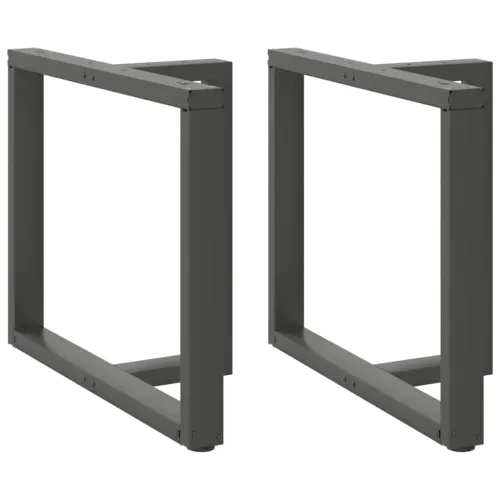 Noge za blagovaonski stol T-oblika 2 kom antracit 100x35x(72-73) cm čelik - Antracit 100 x 35 x (72-73) cm Cijena