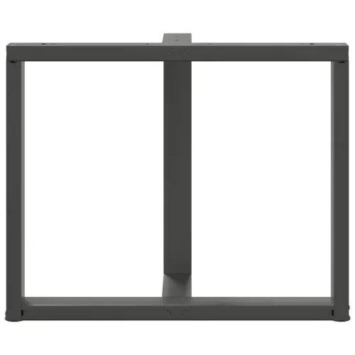 Noge za blagovaonski stol T-oblika 2 kom antracit 100x35x(72-73) cm čelik - Antracit 100 x 35 x (72-73) cm Cijena