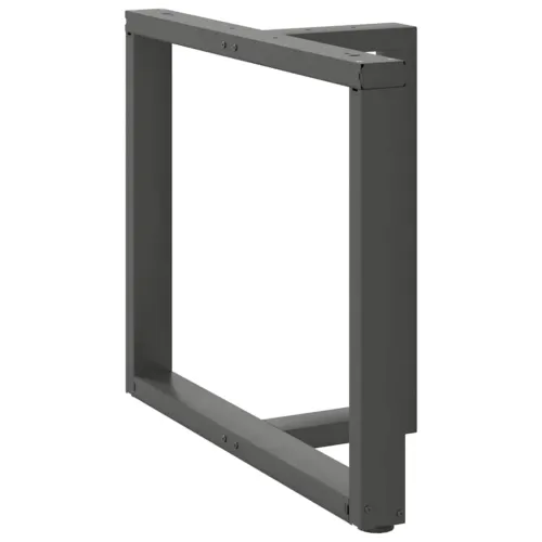 Noge za blagovaonski stol T-oblika 2 kom antracit 100x35x(72-73) cm čelik - Antracit 100 x 35 x (72-73) cm Cijena