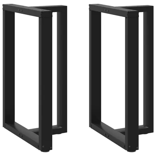 Noge za barski stol T-oblika 2 kom Crne 60x35x(90-91) cm Čelik - Crna 60 x 35 x (90-91) cm Cijena