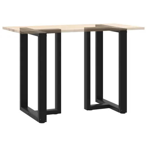 Noge za barski stol T-oblika 2 kom Crne 60x35x(90-91) cm Čelik - Crna 60 x 35 x (90-91) cm Cijena