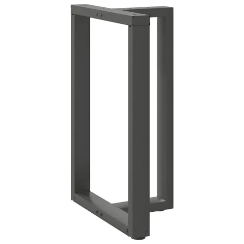 Noge za barski stol T-oblika 2 kom antracit 60x35x(90-91) cm čelik - Antracit 60 x 35 x (90-91) cm Cijena