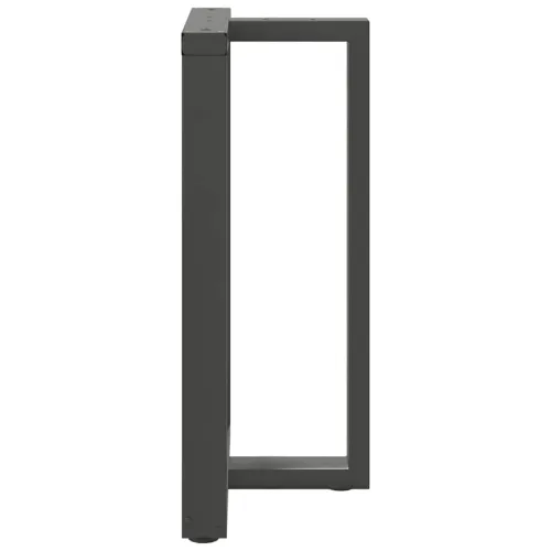 Noge za barski stol T-oblika 2 kom antracit 60x35x(90-91) cm čelik - Antracit 60 x 35 x (90-91) cm Cijena