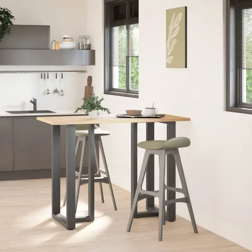 Noge za barski stol T-oblika 2 kom antracit 60x35x(100-101) cm čelik - Antracit 60 x 35 x (100-101) cm Cijena