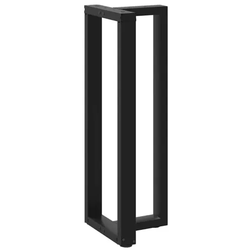 Noge za barski stol T-oblika 2 kom Crne 40x35x(110-111) cm Čelik - Crna 40 x 35 x (110-111) cm Cijena