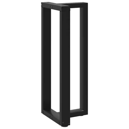 Noge za barski stol T-oblika 2 kom Crne 40x35x(100-101) cm Čelik - Crna 40 x 35 x (100-101) cm Cijena