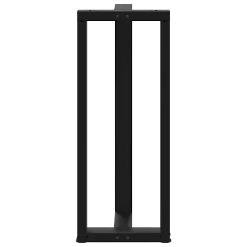 Noge za barski stol T-oblika 2 kom Crne 40x35x(100-101) cm Čelik - Crna 40 x 35 x (100-101) cm Cijena