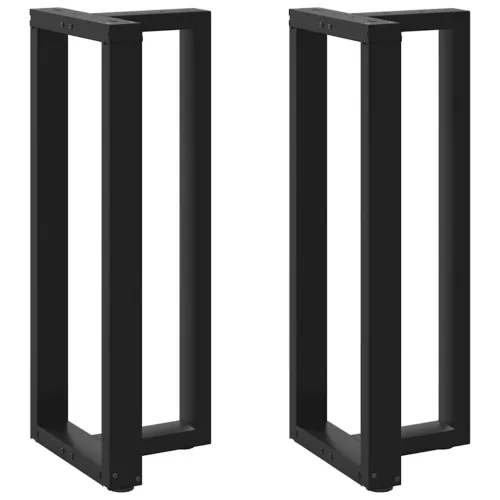 Noge za barski stol T-oblika 2 kom Crne 40x35x(100-101) cm Čelik - Crna 40 x 35 x (100-101) cm Cijena