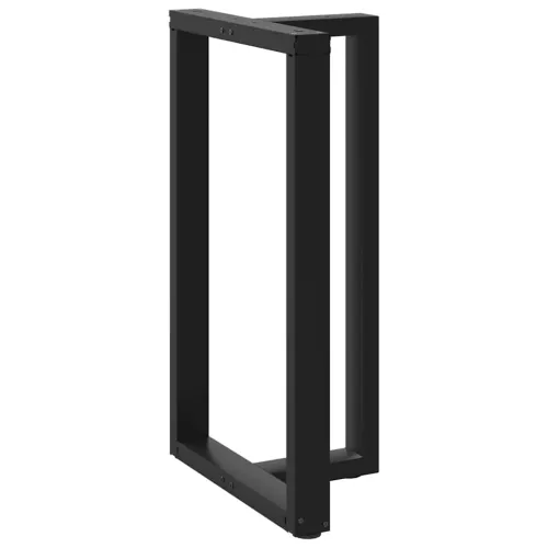 Noge za barski stol T-oblika 2 kom Crne 60x35x(100-101) cm Čelik - Crna 60 x 35 x (100-101) cm Cijena