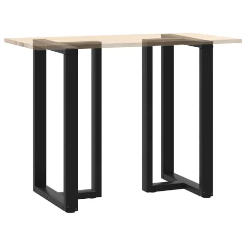 Noge za barski stol T-oblika 2 kom Crne 60x35x(100-101) cm Čelik - Crna 60 x 35 x (100-101) cm Cijena