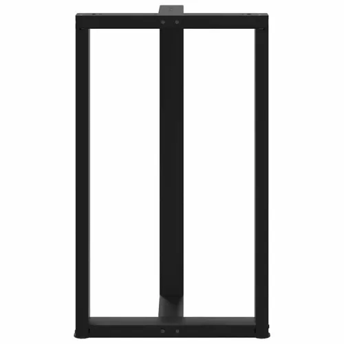 Noge za barski stol T-oblika 2 kom Crne 60x35x(100-101) cm Čelik - Crna 60 x 35 x (100-101) cm Cijena