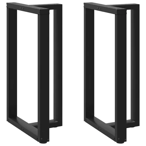 Noge za barski stol T-oblika 2 kom Crne 60x35x(100-101) cm Čelik - Crna 60 x 35 x (100-101) cm Cijena