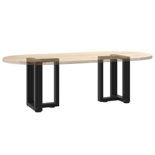 Noge za klub stolić T-oblika 2 kom Crne 38x25x(42-43) cm Čelik - Crna 38 x 25 x (42-43) cm Cijena