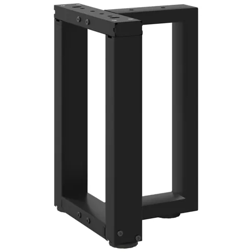 Noge za klub stolić T-oblika 2 kom Crne 38x25x(42-43) cm Čelik - Crna 38 x 25 x (42-43) cm Cijena