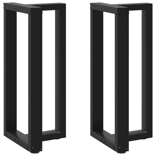 Noge za barski stol T-oblika 2 kom Crne 40x35x(90-91) cm Čelik - Crna 40 x 35 x (90-91) cm Cijena
