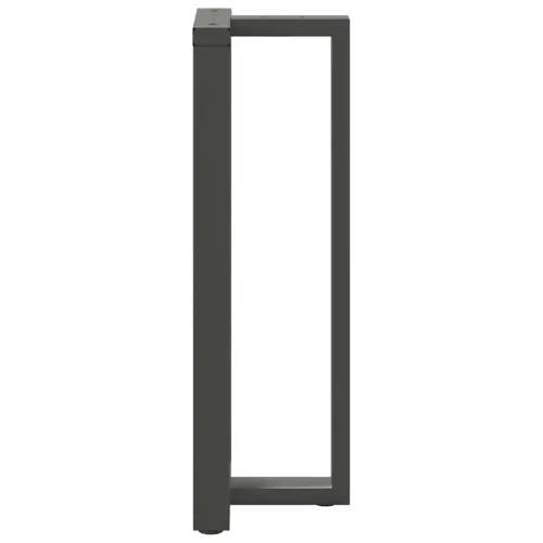 Noge za barski stol T-oblika 2 kom antracit 50x35x(110-111) cm čelik - Antracit 50 x 35 x (110-111) cm Cijena