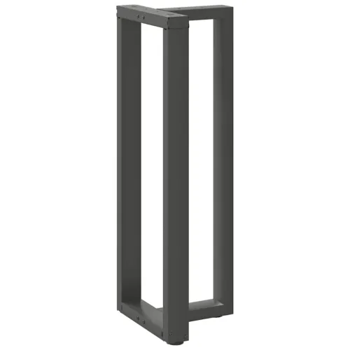 Noge za barski stol T-oblika 2 kom antracit 50x35x(110-111) cm čelik - Antracit 50 x 35 x (110-111) cm Cijena