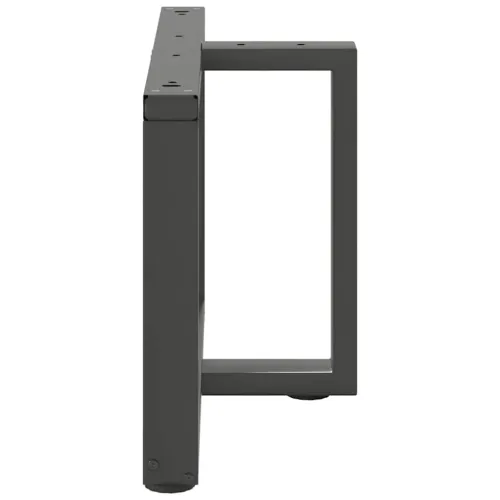 Noge za klub stolić T-oblika 2 kom antracit 60x25x(42-43) cm čelik - Antracit 60 x 25 x (42-43) cm Cijena