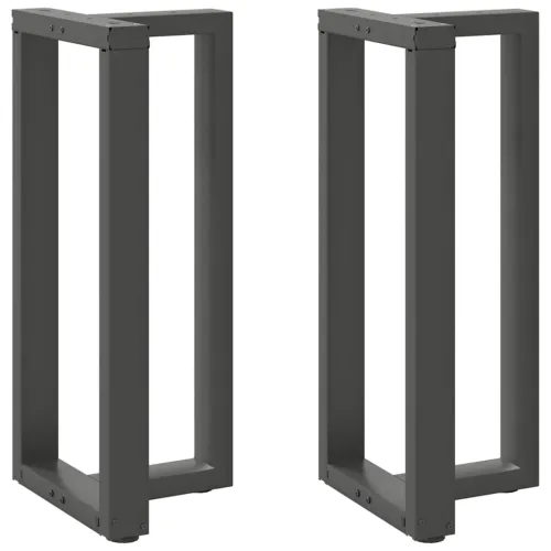 Noge za barski stol T-oblika 2 kom antracit 40x35x(90-91) cm čelik - Antracit 40 x 35 x (90-91) cm Cijena