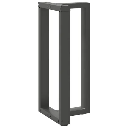 Noge za barski stol T-oblika 2 kom antracit 40x35x(90-91) cm čelik - Antracit 40 x 35 x (90-91) cm Cijena