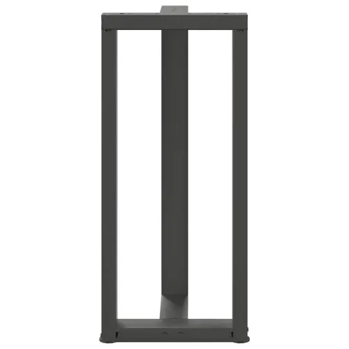 Noge za barski stol T-oblika 2 kom antracit 40x35x(90-91) cm čelik - Antracit 40 x 35 x (90-91) cm Cijena