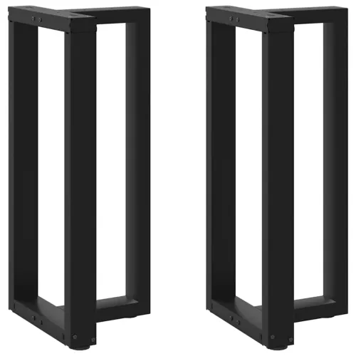 Noge za barski stol T-oblika 2 kom Crne 50x35x(90-91) cm Čelik - Crna 50 x 35 x (90-91) cm Cijena