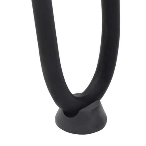 Noge s ukosnicama za stolić za kavu 4 kom. Crne 30 cm Puni čelik - Crna 30 cm 2 rods Cijena