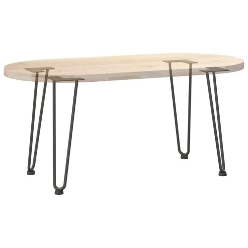 Noge s ukosnicama za stolić za kavu 4 kom. antracit 42 cm puni čelik - Antracit 42 cm 2 rods Cijena